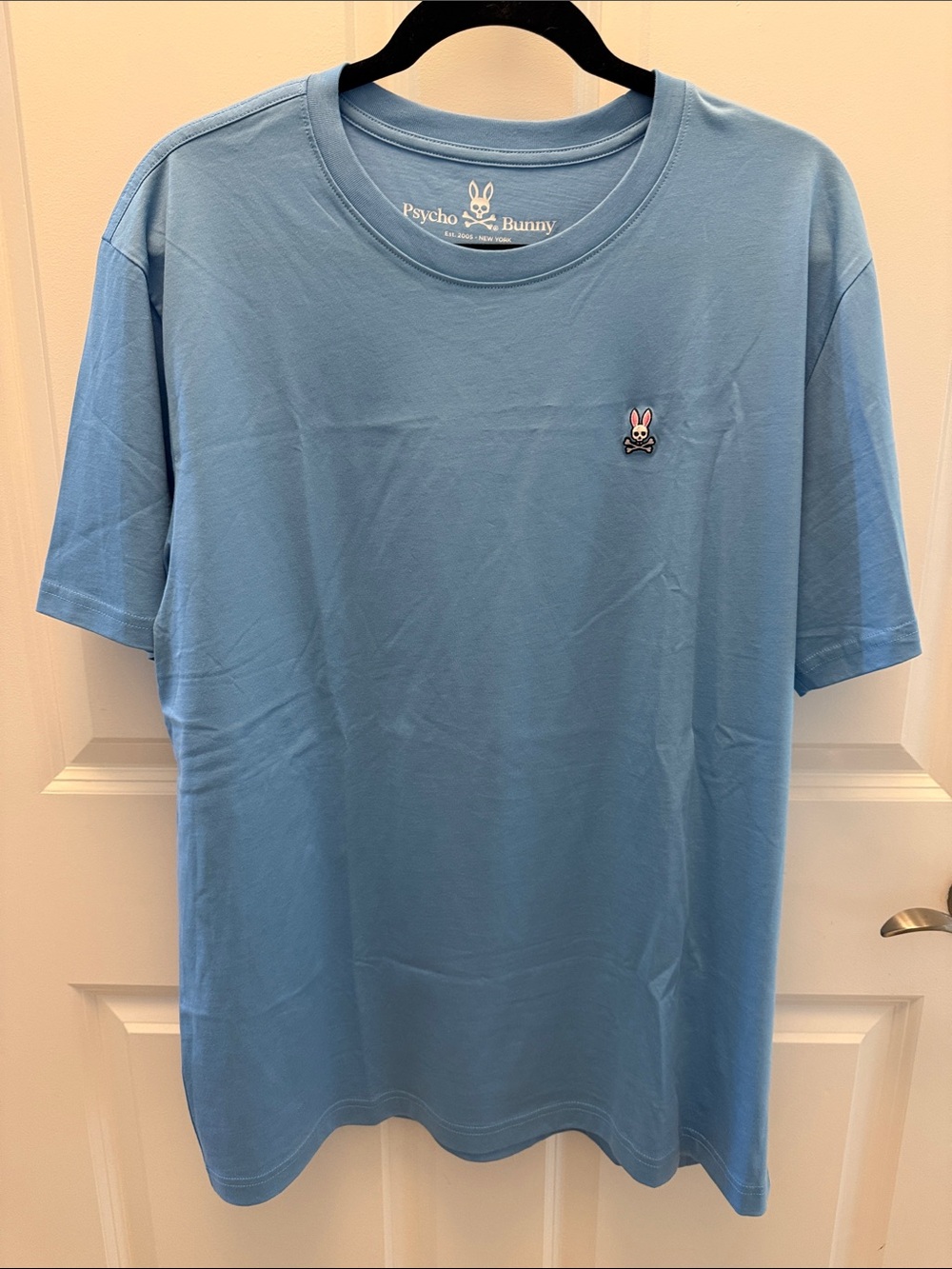 Psycho Bunny Light Blue Short Sleeve Crew Neck Tee- never worn!